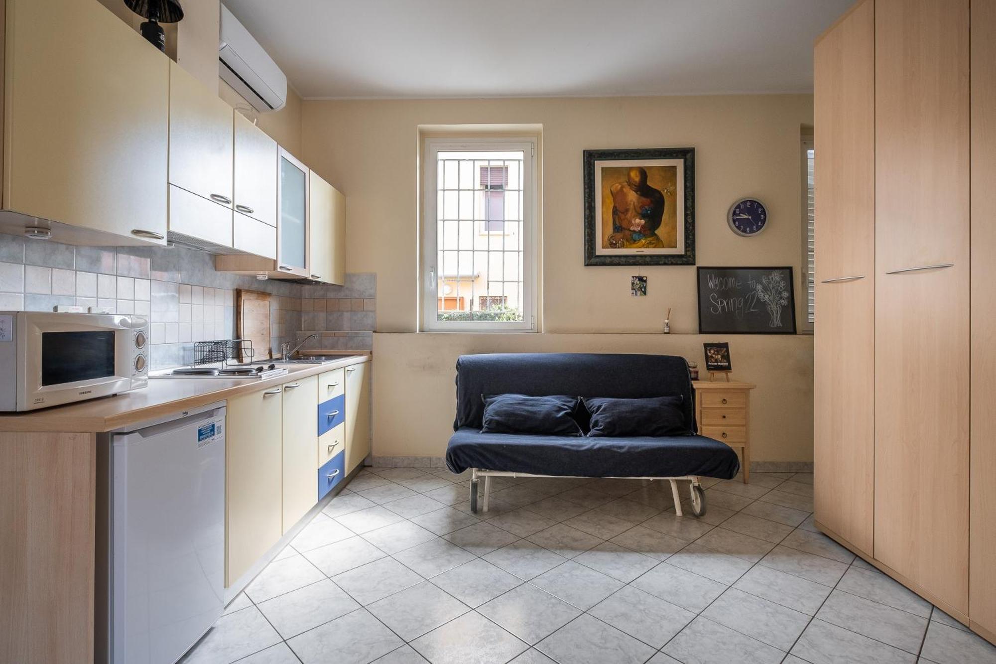 Studio Calari With Terrace By Wonderful Italy Bolonia Exterior foto